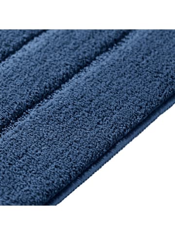 Schiesser Badmat "Milano" donkerblauw