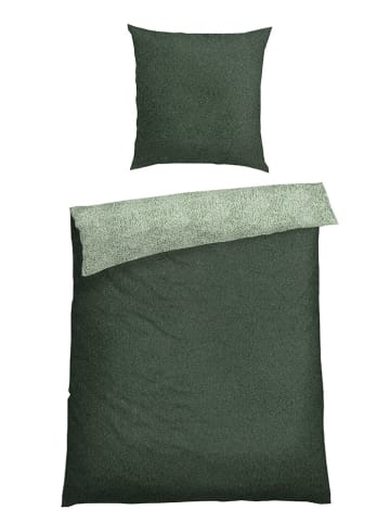 Schiesser Renforcé-Bettwäsche-Set "Vinnie" in Grün