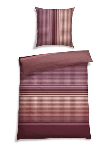 Schiesser Renforcé-Bettwäsche-Set "Ressa" in Lila