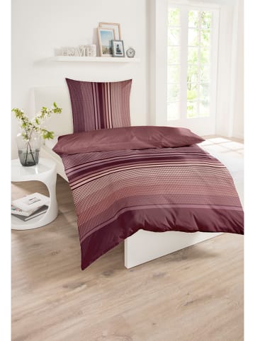 Schiesser Renforcé-Bettwäsche-Set "Ressa" in Lila