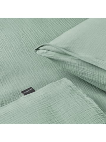 Schiesser Mousseline beddengoedset "Molly" lichtgroen