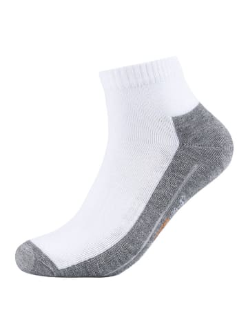 s.Oliver 4er-Set: Socken in Grau/ Weiß