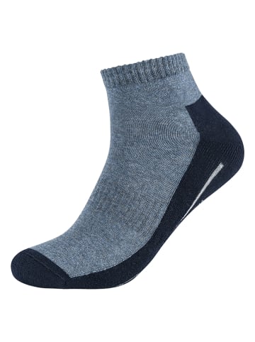 camano 4er-Set: Socken in Hellblau/ Dunkelblau