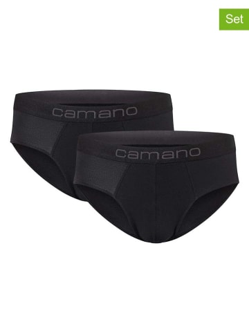 camano 2er-Set: Slips in Schwarz