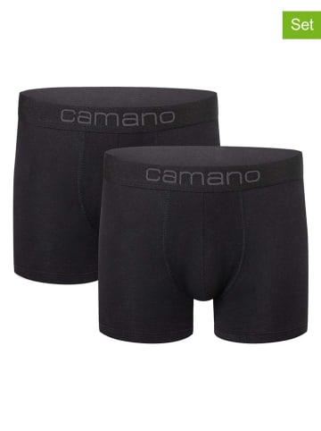 camano 2er-Set: Boxershorts in Schwarz