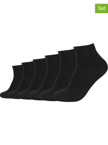 camano 6er-Set - Socken in Schwarz