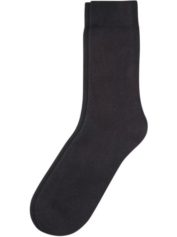 camano 12er-Set: Socken in Schwarz
