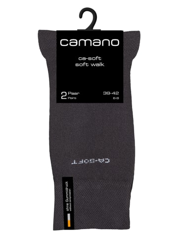 camano 4er-Set: Socken in Schwarz
