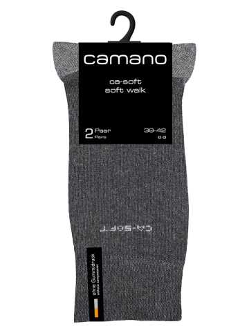 camano 4er-Set: Socken in Grau
