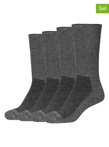 camano 4er-Set: Socken in Grau