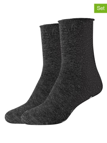 camano 2er-Set: Socken in Grau