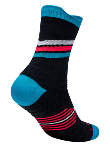 camano 3er-Set: Socken in Schwarz/ Hellblau/ Rot