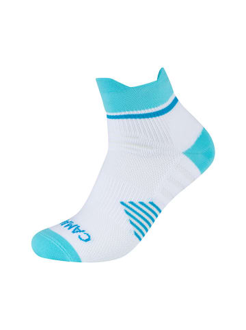 camano 3er-Set: Sportsocken in Weiß/ Türkis