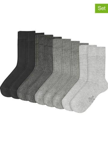 s.Oliver 9er-Set: Socken in Grau