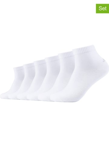 s.Oliver 6er-Set: Socken in Weiß
