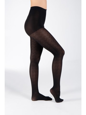 s.Oliver Strumpfhose in Schwarz - 80 DEN