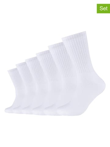 s.Oliver 6er-Set: Socken in Weiß