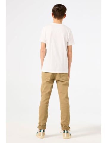 Garcia Spijkerbroek "Lazlo 350" - tapered fit - lichtbruin