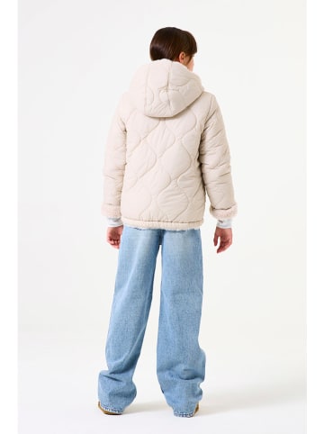 Garcia Dwustronna kurtka w kolorze kremowym