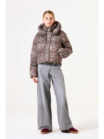 Garcia Steppjacke in Beige/ Braun