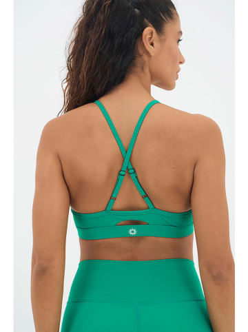 Onamaste Sportbeha "Geneva" groen - low