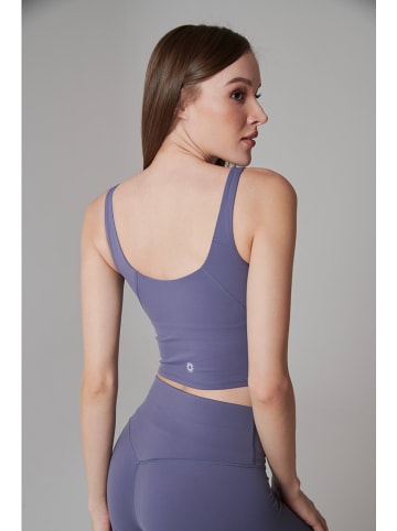 Onamaste Top sportowy "Mantra" w kolorze fioletowym