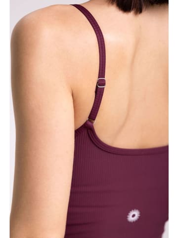 Onamaste Sportbeha "Lotus" bordeaux