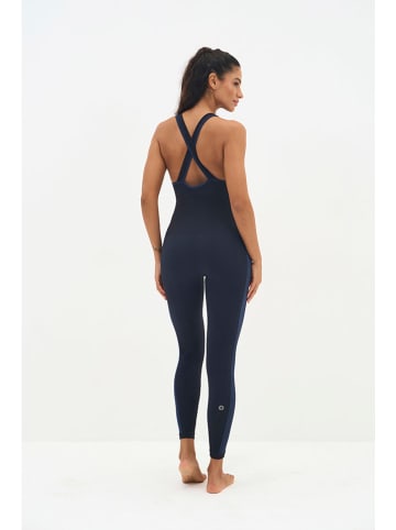 Onamaste Yoga-onesie "Malte" zwart/blauw