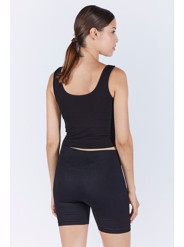 Onamaste Top sportowy w kolorze czarnym