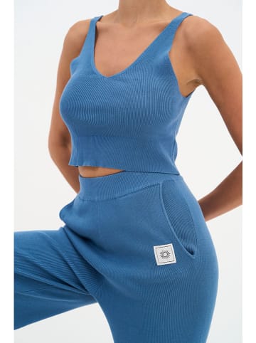 Onamaste 2-delige set: trainingspak "Jazz" blauw