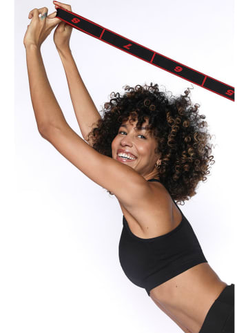 Onamaste Gummiband in Rot/ Schwarz