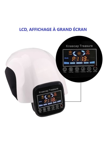 Onamaste Massagegerät in Weiß/ Schwarz