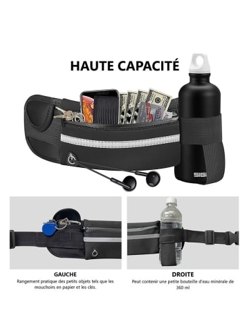 Onamaste Fitness-Bauchtasche in Schwarz