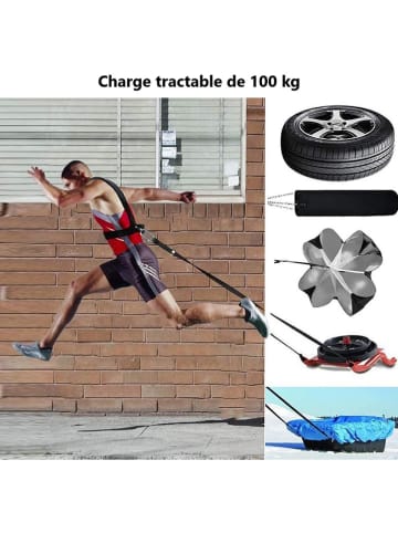 Onamaste Klimmzuggurt in Schwarz