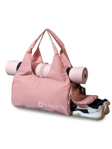 Onamaste Yogatasche in Rosa - (L)20 x (B)12 x (H)3 cm