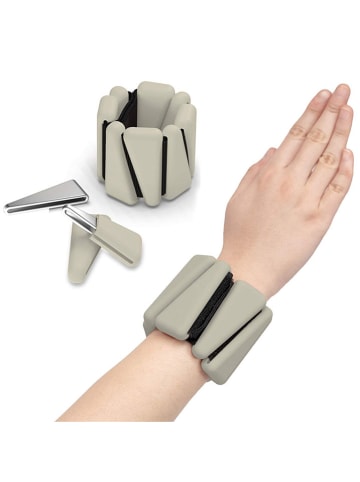 Onamaste Handgelenk- und Knöchelgewichte  in Beige