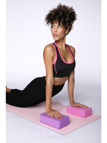 Onamaste Yoga-Block in Lila - (L)23,5 x (B)15 x (T)8 cm