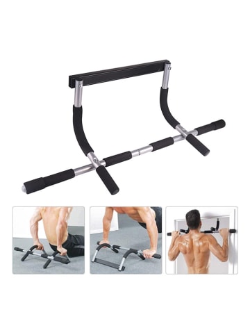 Onamaste Trainingsstang zilverkleurig/zwart