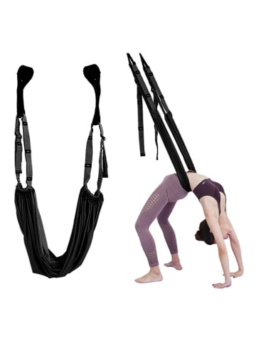 Onamaste Yoga-Hängematte in Schwarz