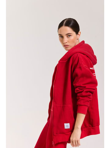 Onamaste Sweatjacke "Flow"  in Rot