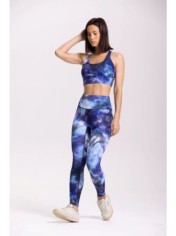 Onamaste Trainingsleggings "Iris" in Blau