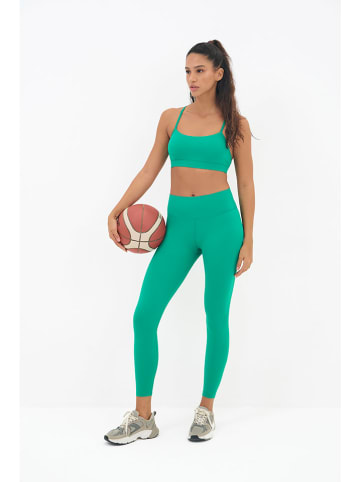Onamaste Trainingsleggings "Geneva" in Grün