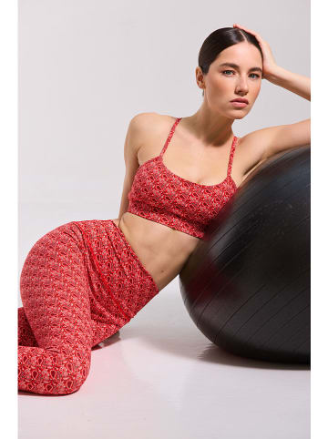 Onamaste Trainingsleggings "Star" in Rot