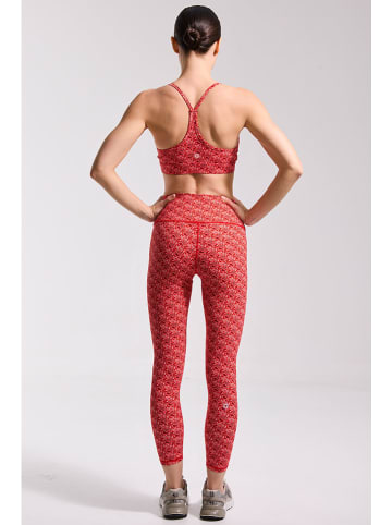 Onamaste Trainingsleggings "Star" in Rot