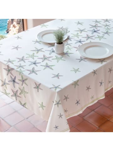 Mint Rugs Obrus "Summer Special Granadella" w kolorze białym ze wzorem