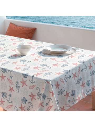 Mint Rugs Tafellaken "Floral And Tropical Brisa" wit/rood/blauw