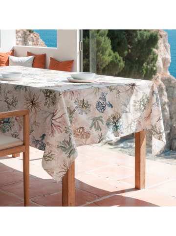 Mint Rugs Tischdecke "Diani" in Weiß/ Türkis/ Rosa