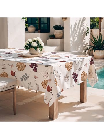 Mint Rugs Tischdecke "Nordic Bora" in Weiß/ Hellbraun