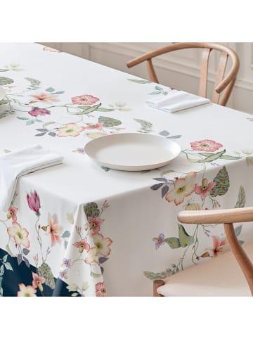 Mint Rugs Tafellaken "Floral And Tropical Lirios" wit/lichtroze