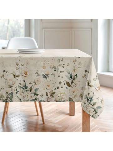 Mint Rugs Tafellaken "Natural Dareli" crème/groen/geel